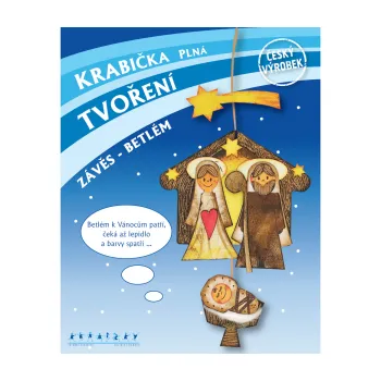kreativní sada Lepený závěs - Betlém