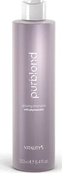 Šampon Vitalitys Purblond Glowing Shampoo šampon s keratinem pro studenou blond 250 ml