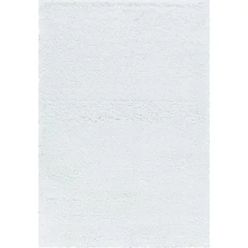 Koberec Kusový koberec Fluffy shaggy 3500 white - 160 x 230 cm - doprava zdarma