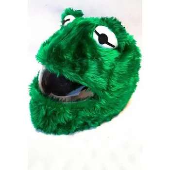 Helma na motorku Veselý potah na motohelmu Žabák (Potah na motohelmu Žabák)