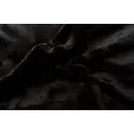 Apex Mikroplyšové černé prostěradlo Perfect 90×200 +25 cm Barva: Černá, rozměr: 90x200cm
