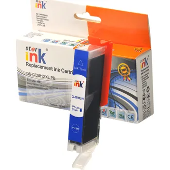 Počítač Starink kompatibilní cartridge Canon CLI-581XXL PB, CLI-581XXLPB, 1999C001 (Foto modrá)