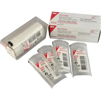Náplast Náplasťové stehy 3M Steri-strip 6 x 75 mm, 50 x 3 ks