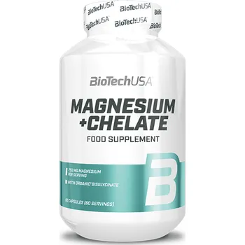 BioTechUSA Magnesium + Chelát 60 cps.