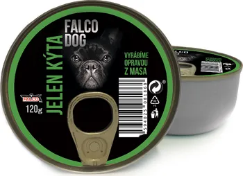 Krmivo pro psa Falco Dog masová konzerva jelení kýta 120 g