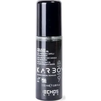 Vlasová regenerace Echosline Karbon 9 Pool Sun Protective Oil - Ochranný olej na vlasy 115 ml