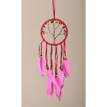 Lapač snů Lapač snů TREE červený / délka 35 cm