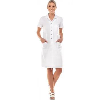 Dámské šaty IREA Lékařské šaty DIANA Obvod hrudi: 44 | 94-98 cm, Barva: Bílá