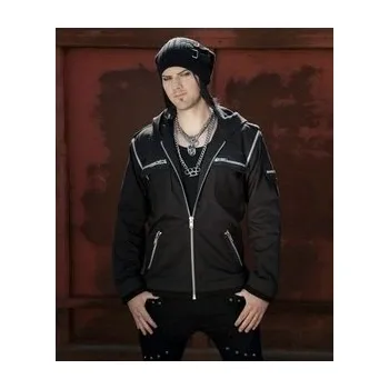 Pánská vesta Rocková bunda/vesta pánská se zipy