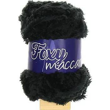 Příze Maccaroni Foxy černá 051