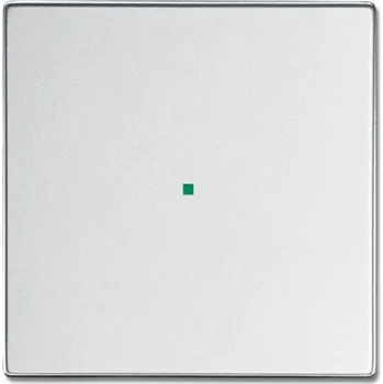 Jistič ABB Kryt 2CKA006220A0138 1násobný, bez potisku; hliníková stříbrná; SR-1-83 2CKA006220A0138