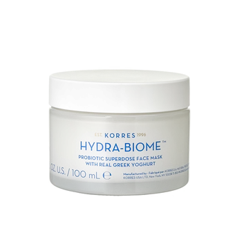 Pleťová maska Korres Greek Yoghurt Hydra-biome koncentrovaná probiotická maska 100 ml
