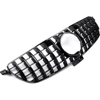 Auto-moto PROTEC Přední maska Mercedes GLE W166 od 2015- PANAMERICANA černá lesklá