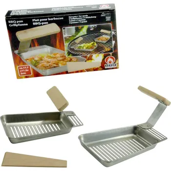 Grilovací nářadí BBQ GRILOVACÍ PÁNVE SADA 2KS