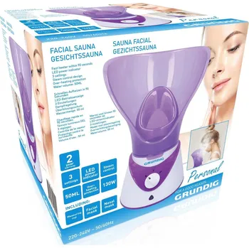 Sauna GRUNDIG OBLIČEJOVÁ SAUNA A INHALÁTOR