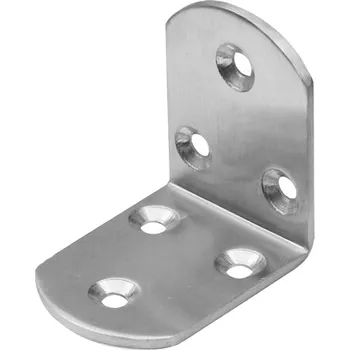 Tesařské kování Onpira Plochý spojovací úhelník oblý 90° Rozměr: 50x50x38 mm