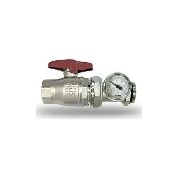 Ventil Kulový uzávěr s teploměrem ICMA