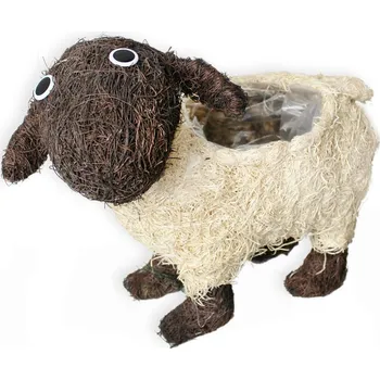 Květináč Beránek proutí obal 37cm natural (792003)