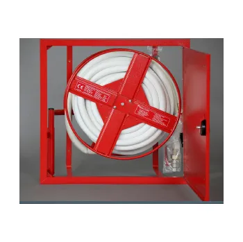 Hydrant Geos agt Hydrantová skříň vestavěná prosklená DN 19 návin 30 m - červená Ral 3002 - komplet HSVSDN19-30