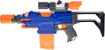 Dětská zbraň KiK Nerf s puškohledem + 48 nábojů