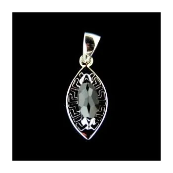 Přívěsek Stříbrný přívěsek s kamenem