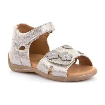Dívčí obuv Sandály Froddo G2150097-2 stříbrné