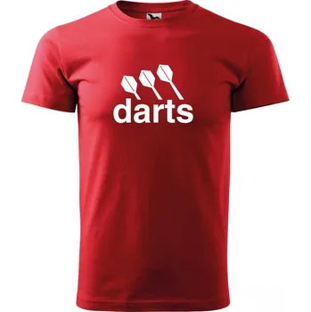 Malfini Triko s potiskem - Darts center - red - XS