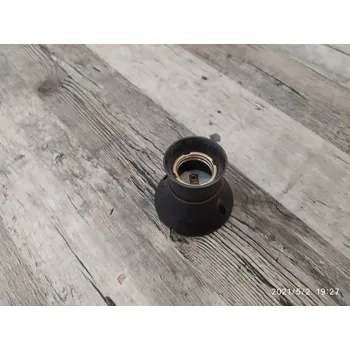 Příslušenství pro svítidlo DANAPO Stará retro bakelitová objímka pouzdro na světlo E27 E14 Varianta: 1 objímka, keramická, délka 60mm