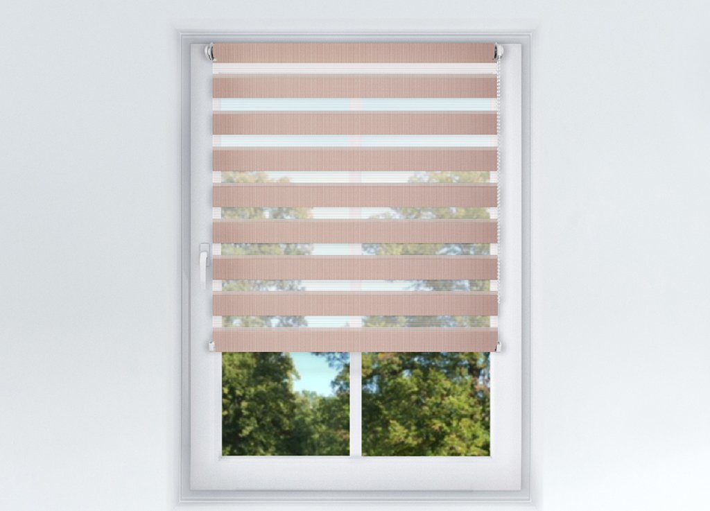 FEXI Zatemňovací Roleta Den a noc, Origin slim starorůžová, A 037, 150x30 cm