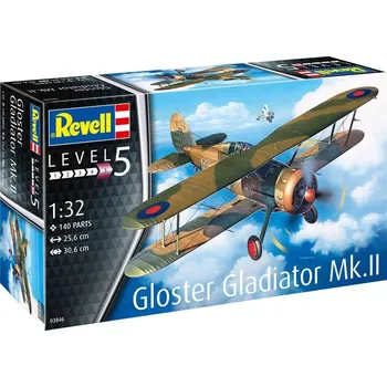 Plastikový model Revell Gloster Gladiator Mk. II 1:32