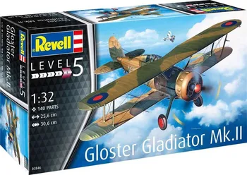 Plastikový model Revell Gloster Gladiator Mk. II 1:32