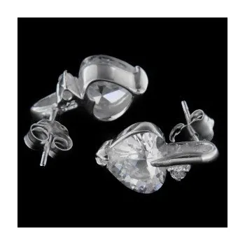 Náušnice Stříbrné náušnice na puzetu