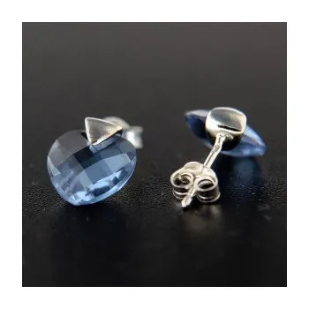 Náušnice Stříbrné náušnice na puzetu