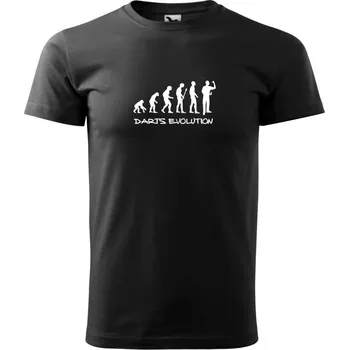 Malfini Triko s potiskem - Darts Evolution - black - XS