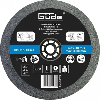 Brusný kotouč GÜDE 55531 K60 175 mm