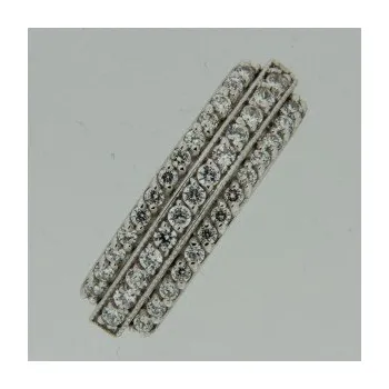 Přívěsek Zlatý přívěsek s kamenem z bílého zlata