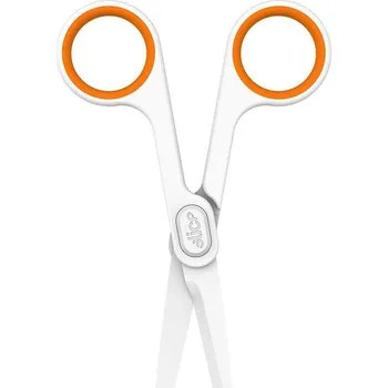 Keramické malé nůžky - délka 14,1 cm, šířka 6,7 cm, výška 1,3 cm