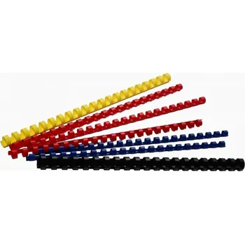 Vázací hřbet Kroužková vazba hřbet 8mm černá