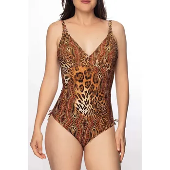 Dámské plavky Plavky jednodílné LISE CHARMEL (ABB6243-05), Velikost 85D, Barva hnědá