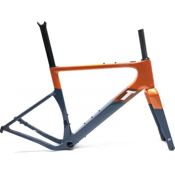 Silniční kolo 3T Bike Rámová aero gravel sada 3T Exploro RaceMax, Grey Orange Verze: Velikost 58