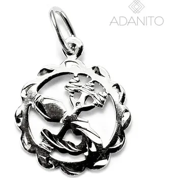 Přívěsek Stříbrný přívěsek měsíční znamení