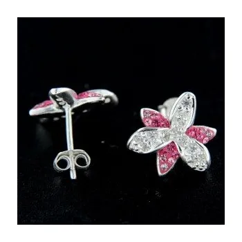 Náušnice Stříbrné náušnice na puzetu