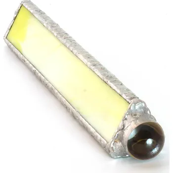 Kaleidoskop Krasohled skleněný optický - citrín