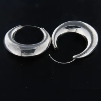 Náušnice Stříbrné náušnice kroužky