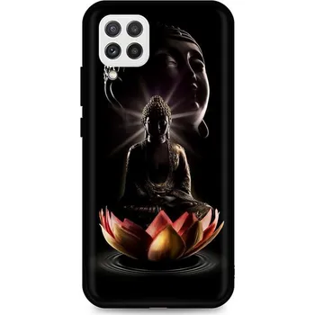 Pouzdro na mobilní telefon Kryt Samsung A22 silikon Meditation (obal neboli pouzdro na Samsung A22)