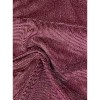 fialovo vínový manšestr elastický, Barva Vínová, Materiál 98% Bavlna 2% Lycra