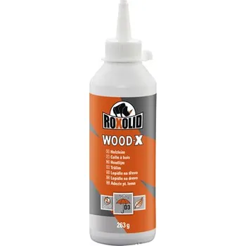 Průmyslové lepidlo Lepidlo na dřevo Roxolid WOOD-X 263 g