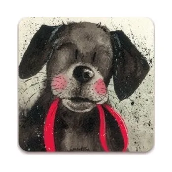 Dekorativní magnet Magnetka Alex Clark Pejsci - Red lead (magnet pes)