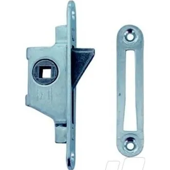 Okno Okenní jazýček AL11114 | Okna Okenní sortiment, panty Okenní uzávěry Zadlabací uzávěr s&nbsp;protikusem zaoblený