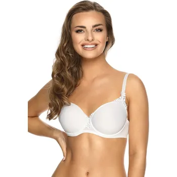 Dámská erotická podprsenka Dámská podprsenka 3D SPACER Viania 151414 95 E Bílá